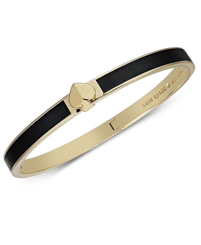 kate spade new york GoldTone & Colored Enamel Spade Bangle Bracelet & Reviews Bracelets