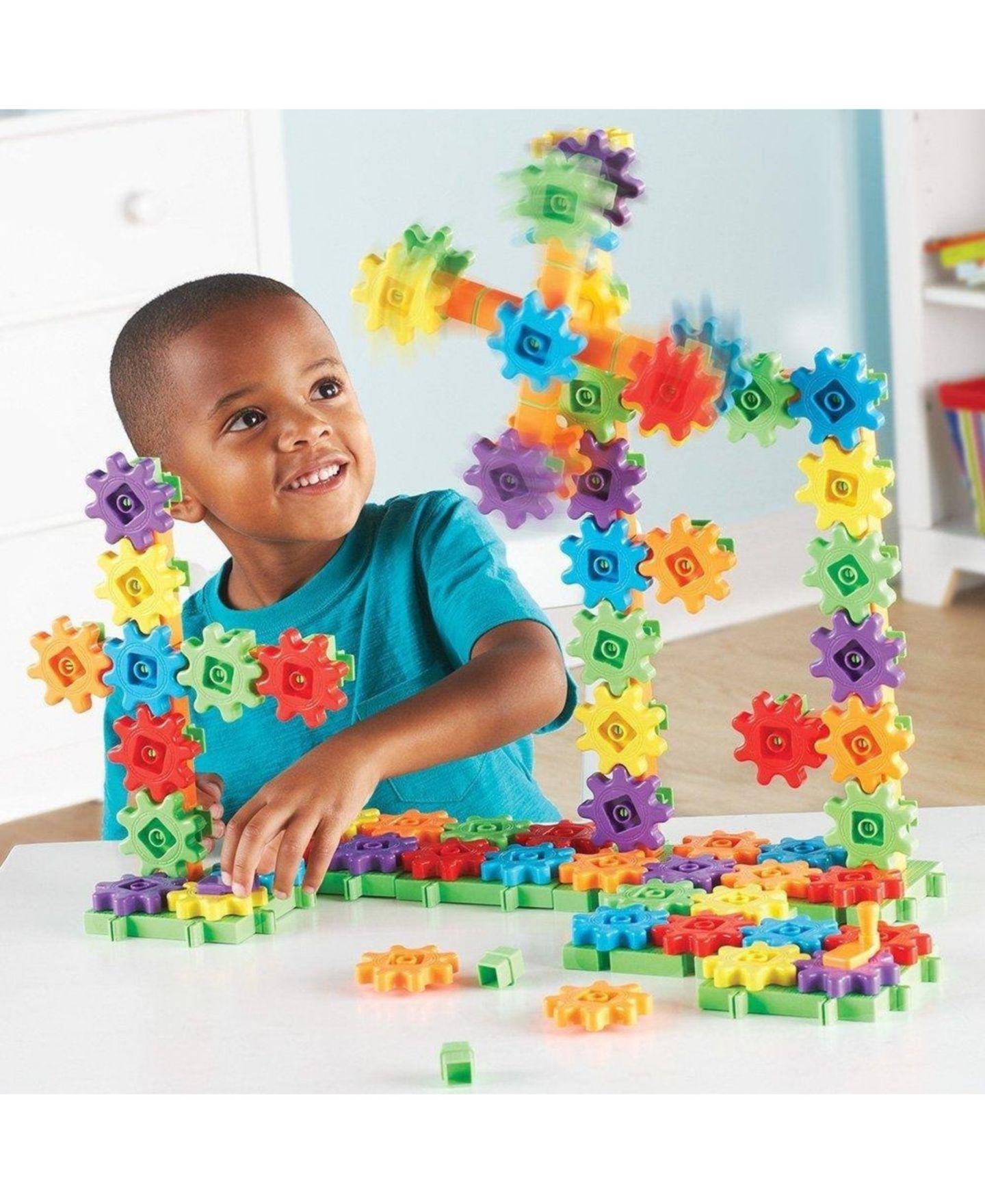 Детский конструктор Learning Resources Gears! Gears! Gears! 150-Piece Building Set, Ages 3+ — фото 2