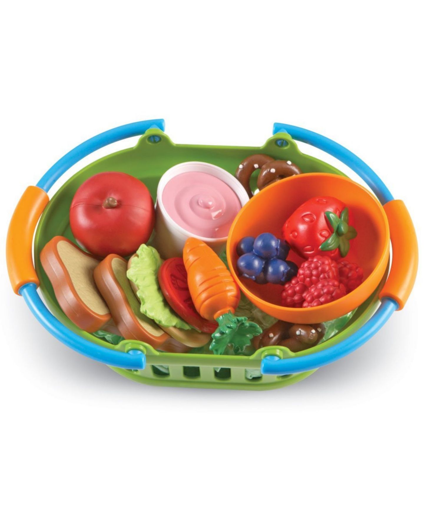 Детские игрушки Areyougame New Sprouts Healthy Lunch 15-Piece Play Food Set, Ages 2+ — фото 4