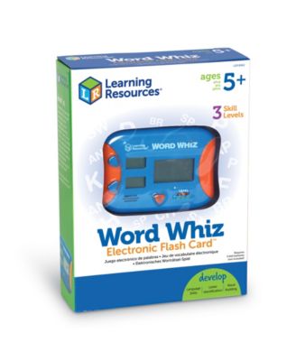 Areyougame Learning Resources Word Whiz Electronic Flash Card