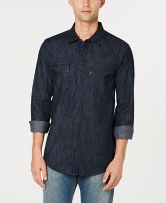 macys mens levis shirts