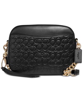 coach embossed leather