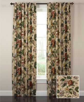 Waverly - Laurel Springs Lined Panel Pair with Tie Backs