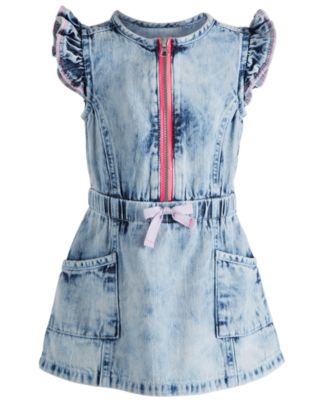 macys denim dress