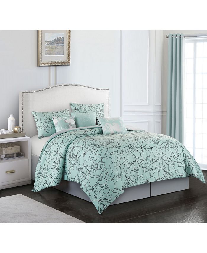 Nanshing Cattleta 7Piece Queen Comforter Set Macy's