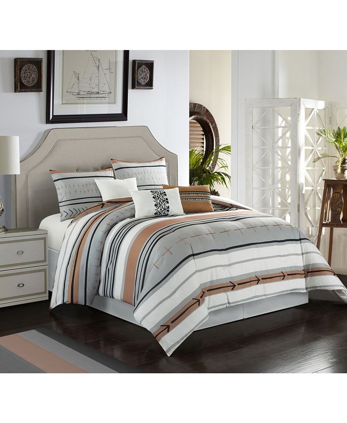 Nanshing Pollux 7Piece Queen Comforter Set Macy's