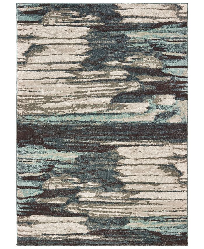 Oriental Weavers - Carson 9675A Blue/Ivory 7'10" x 10' Area Rug