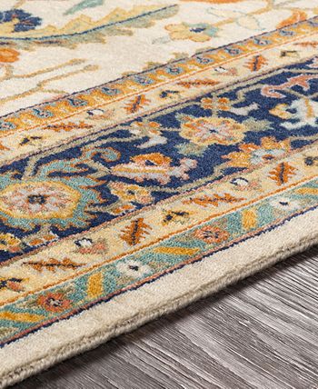 Surya - Taj Mahal TJ-6600 Burnt Orange 5'6" x 8'6" Area Rug