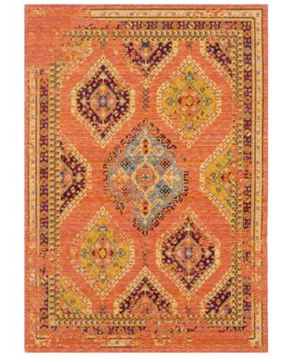 Surya - Trailblazer TZR-1008 Bright Orange 5'3" x 7'6" Area Rug