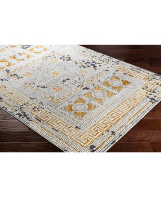 Venezia VNZ-2300 Mustard 7'10" x 10'3" Area Rug