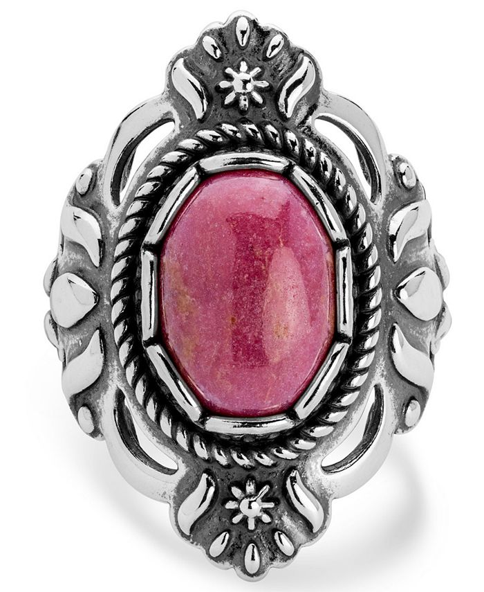 Macy's American West Classics Rhodonite Ring in Sterling Silver - Macy's