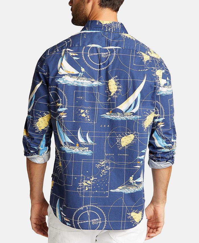 Nautica Nautica Men's Sailboat Shirt, Created for Macy's - Macy's
