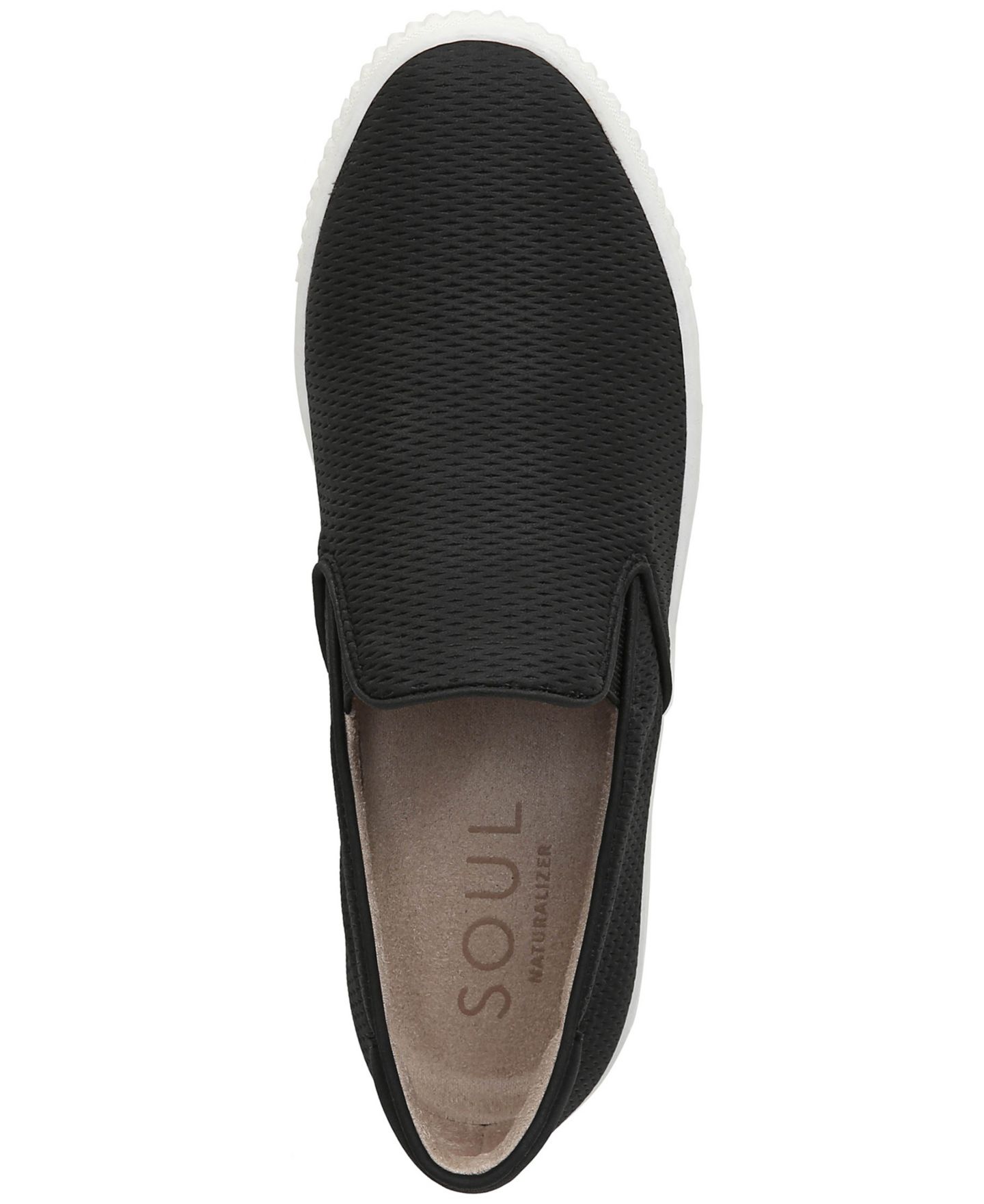 Женские кроссовки Soul Naturalizer Tia Slip-On, цвет: Чёрная искусственная кожа — фото 5