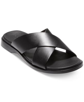 cole haan men's goldwyn criss cross sandals