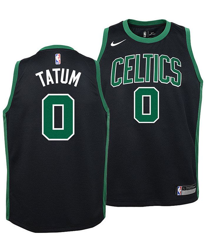 Youth Jordan Brand Jayson Tatum Black Boston Celtics Swingman Jersey -  Statement Edition