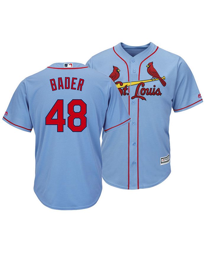 Majestic Men's Harrison Bader St. Louis Cardinals Player Replica Cool Base  Jersey - Macy's