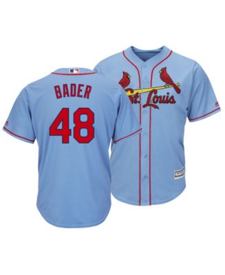 Replica Men's Harrison Bader Red Alternate Jersey - #48 Baseball St. Louis  Cardinals Cool Base