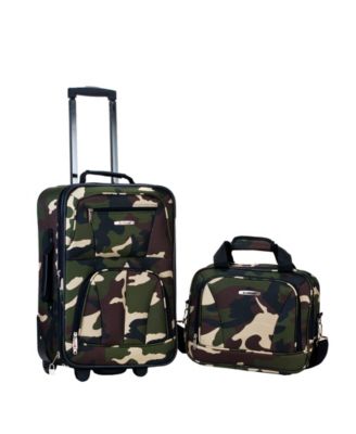 2-Pc. Pattern Softside Luggage Set