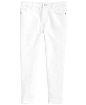 white jeans for baby girl