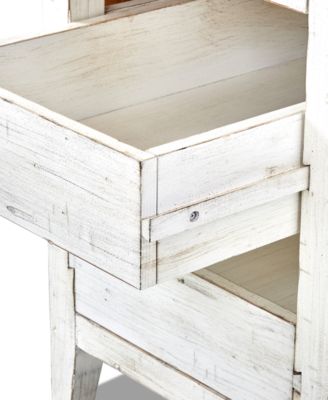 Trisha Yearwood Home Coming Home Round Counter Height Drop Leaf Table