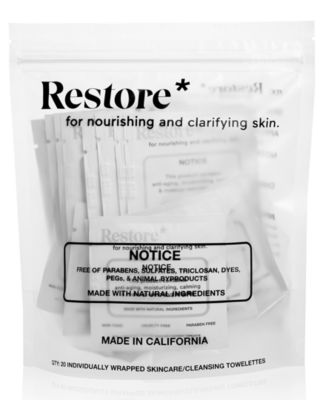 MakeupDrop - Restore* Makeup Removal Wipes, 20-Pk.