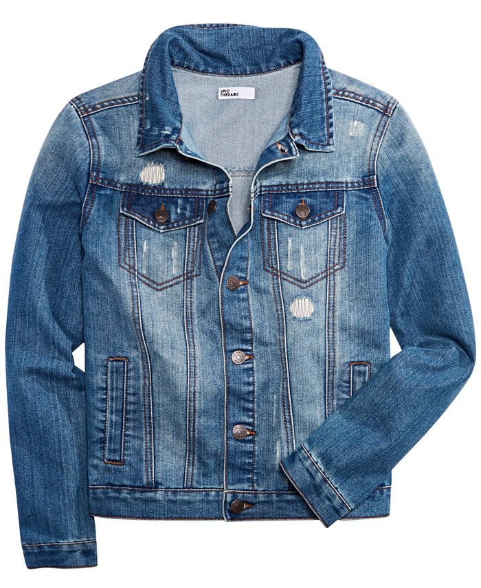 Epic Threads Toddler Boys Classic Denim Jacket, Created for Macy's Macy's