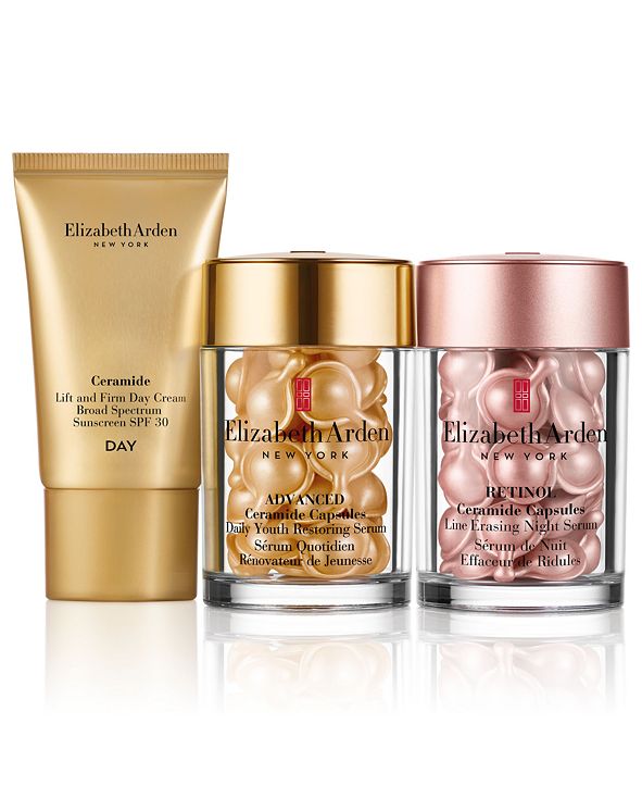 Elizabeth Arden 3Pc. Ceramide Retinol Set, Created for Macy's & Reviews Beauty Gift Sets