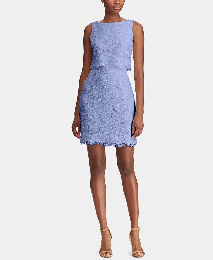 American living scalloped lace dress sale