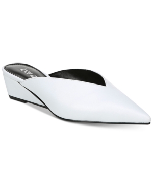 Size 7.5 Medium Bar Iii Kile Pointed-Toe Mules, White