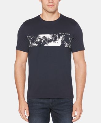 Perry Ellis - Men's Palm Tree Graphic T-Shirt