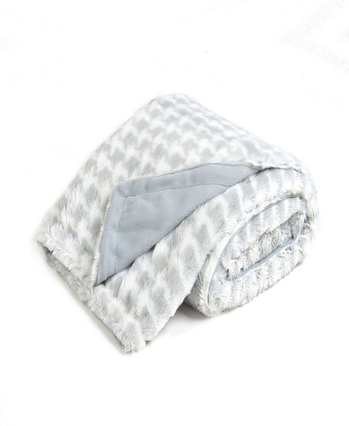 Tadpoles Plush Double Layer Baby Blanket, Houndstooth Macy's