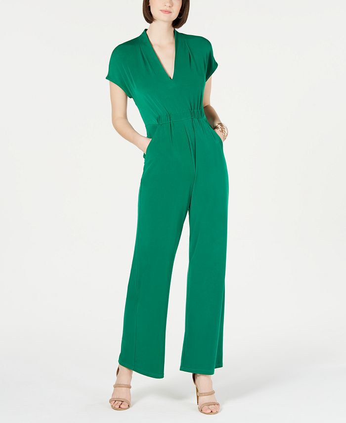 Vince camuto v neck hotsell jumpsuit
