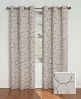 Eclipse Meridian Thermaback Blackout Panels In Linen