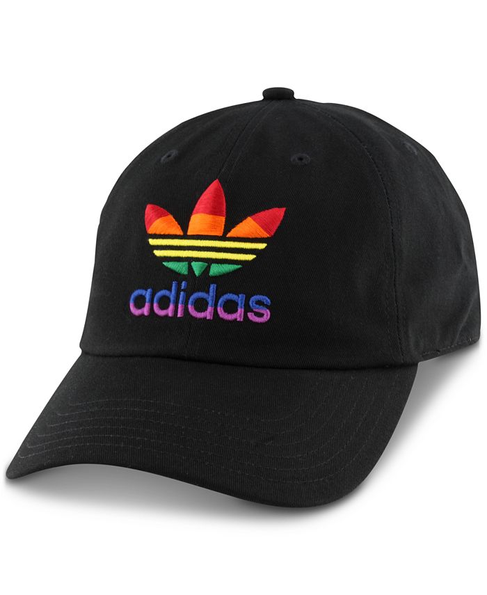 adidas Relaxed Rainbow-Logo Hat & Reviews - Pride - Macy's