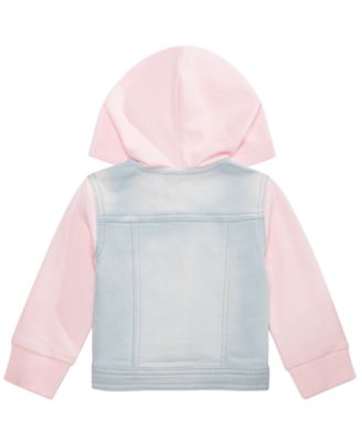 First Impressions Baby Girls Ruffle Denim Jacket, Create for Macy's 