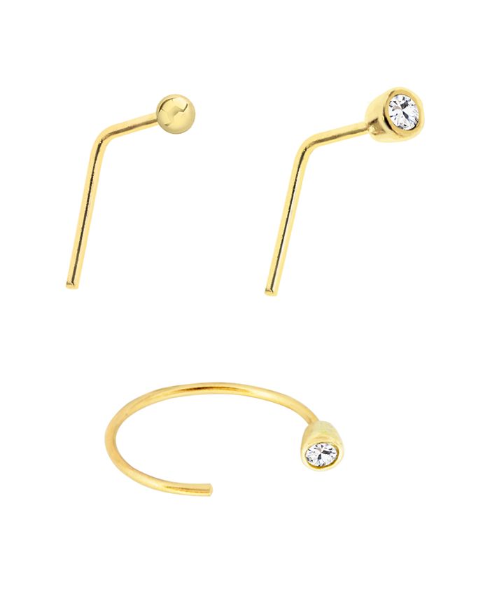 Macy's diamond nose pin on sale