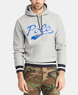 Polo Ralph Lauren Men's Double-Knit Graphic Hoodie, Created for Macy's ...