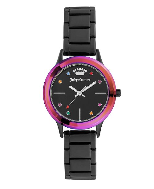 Juicy Couture Woman S 1051mtbk Bracelet Watch Reviews Watches Jewelry Watches Macy S