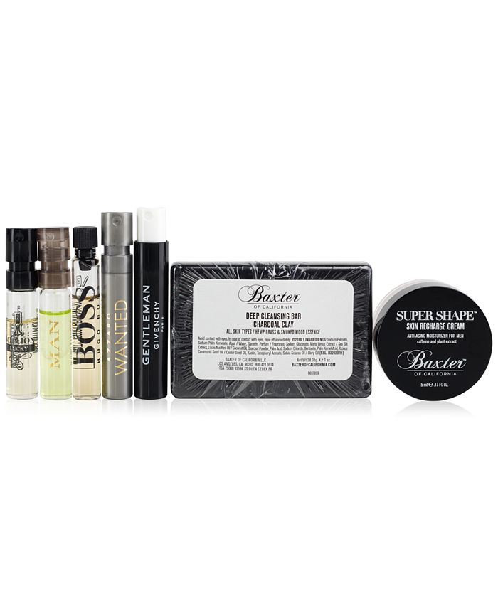 Created For Macy's 8Pc. Love Is In The Air Fragrance Sampler Set For Him Macy's