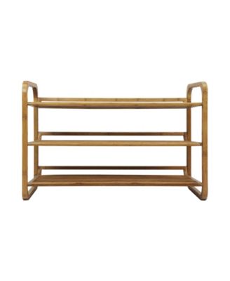 bamboo shoe rack