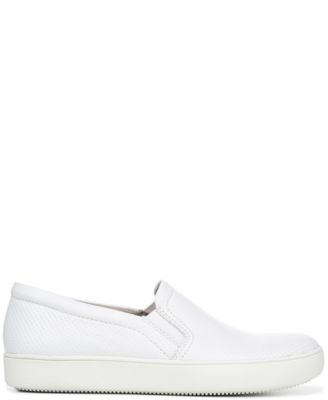 Casual Leather Slip On Sneakers