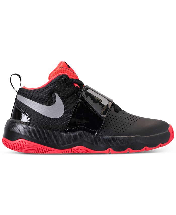 Nike Boys' Team Hustle D8 Just Do It Basketball Sneakers from Finish