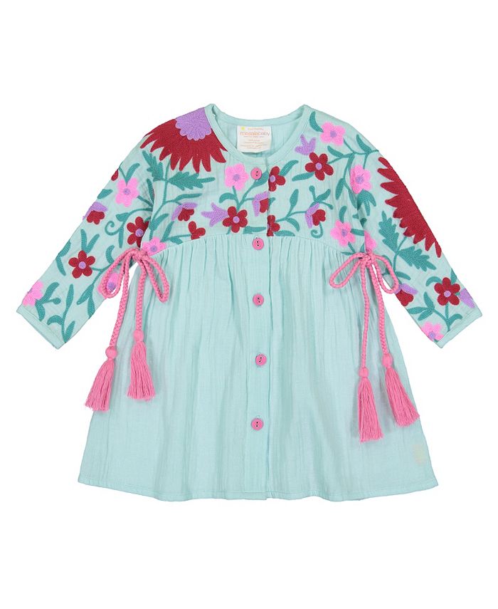 Masala Baby Girls Organic Cotton Baby Aasha Dress - Macy's