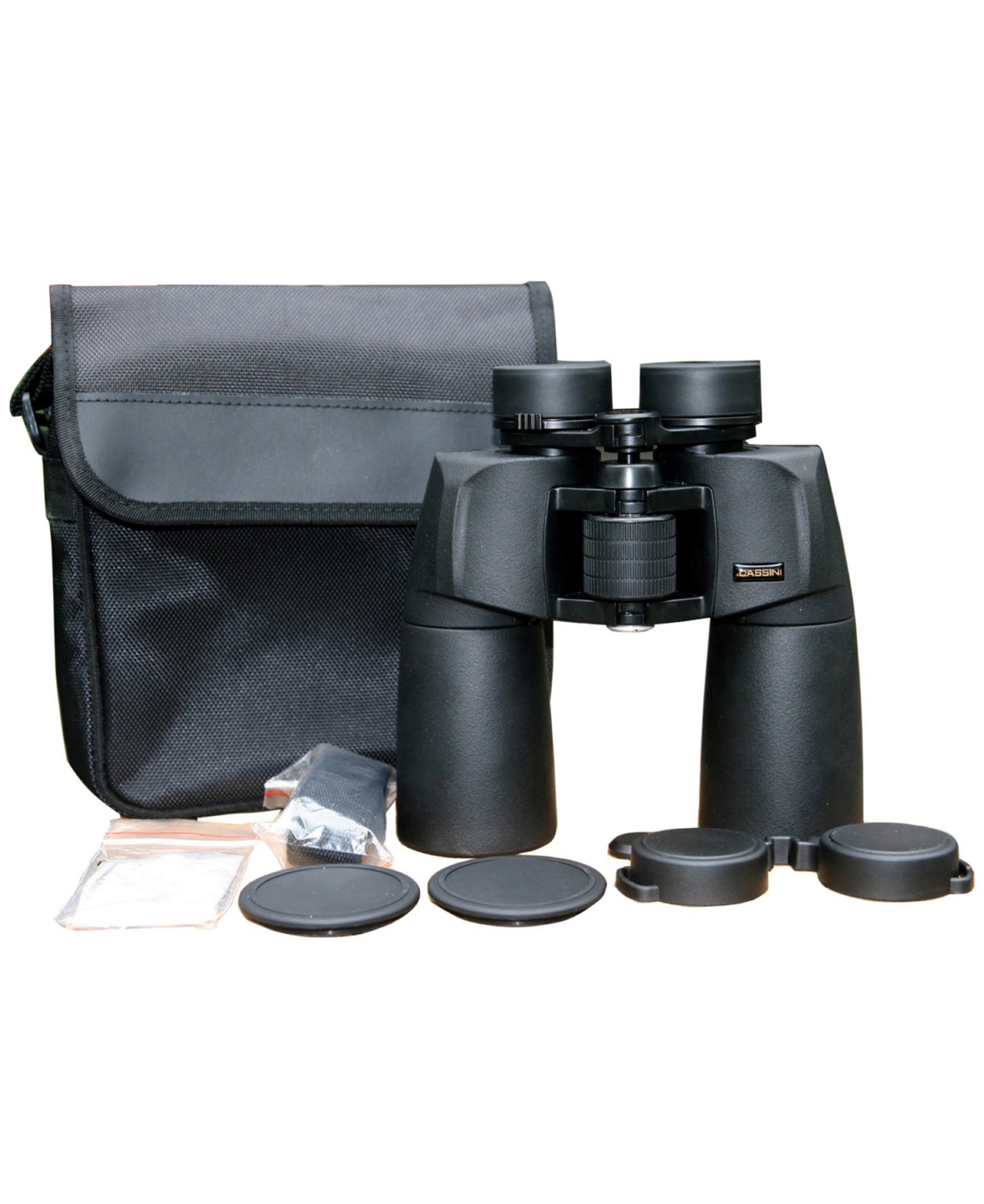 Shop Cosmo Brands Cassini 7.5 Power Waterproof And Fogproof Binocular With 50mm Bak4 Lens And Case In Black
