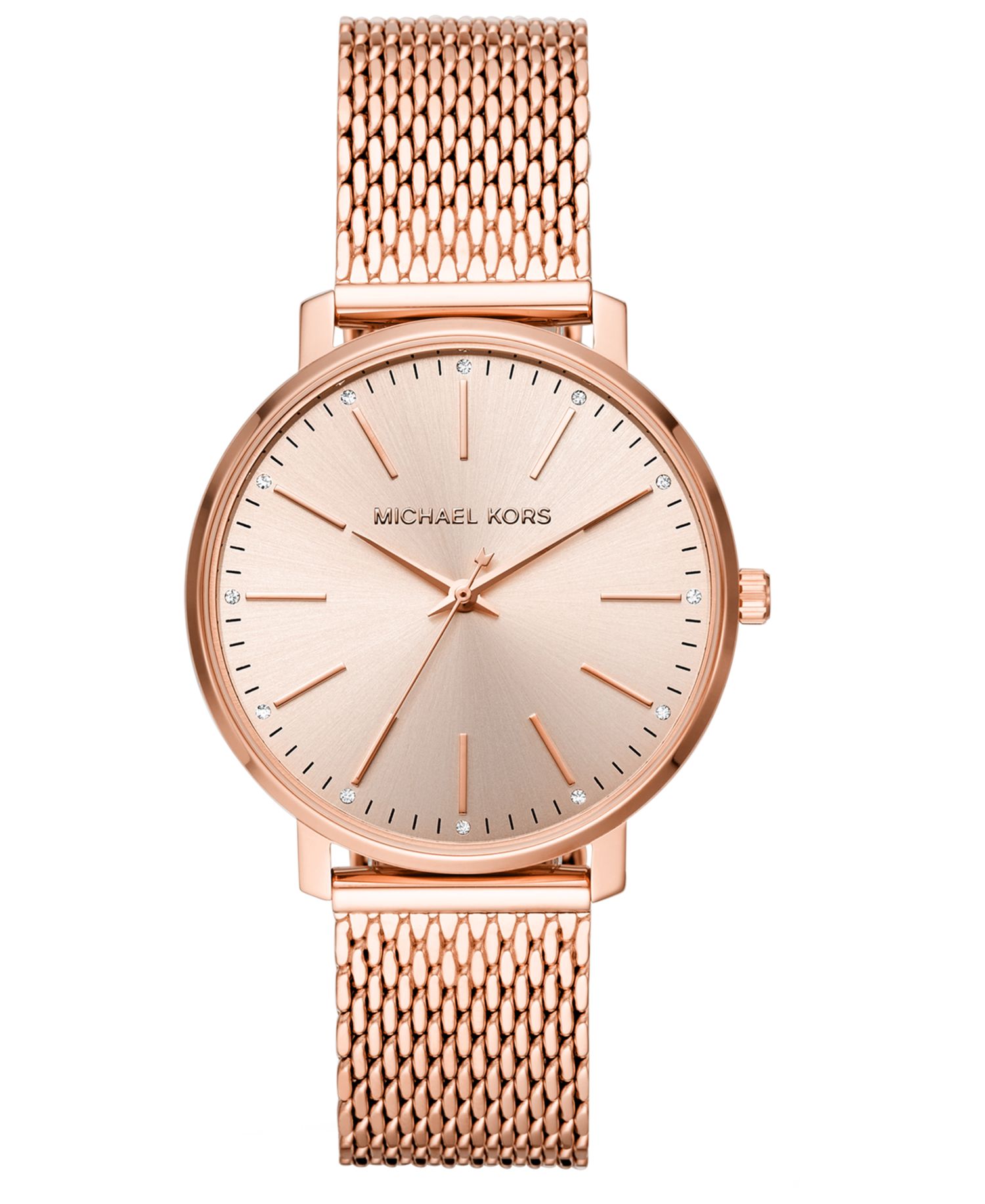 Women's Pyper Rose Gold-Tone Stainless Steel Mesh Bracelet Watch 38mm