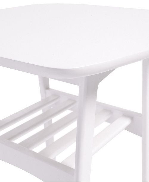 Euro Style Carmela Square Side Table Reviews Furniture Macy S