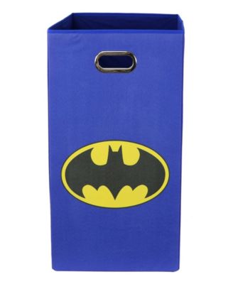 Modern Littles - Batman Logo Blue Folding Laundry Basket