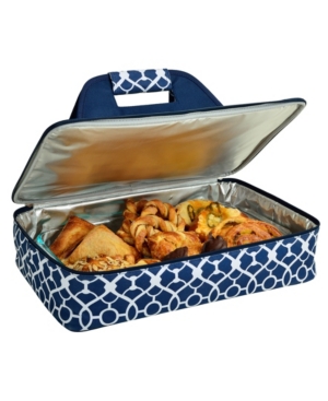 Picnic At Ascot Insulated Food Or Casserole Carrier To Keep Food Hot Or Cold In Blue