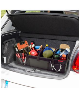 Heavy Duty Trunk Organizer -No Slide Rigid Base-70 pound Capacity