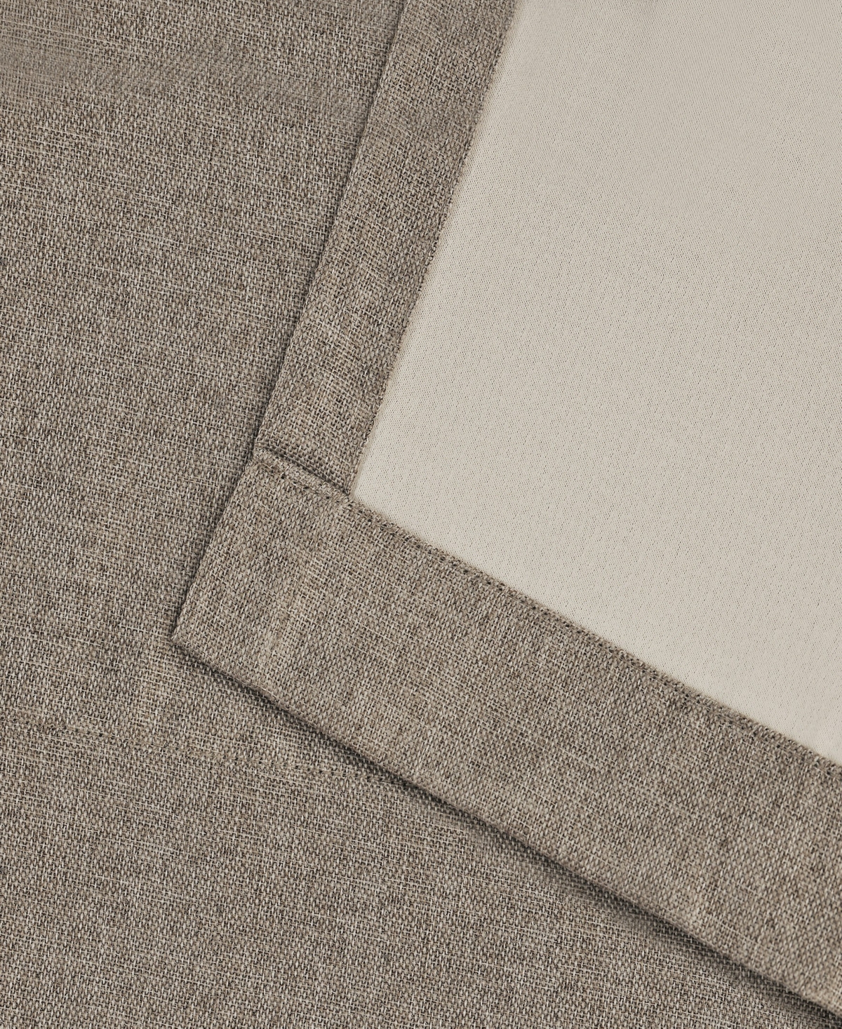 Superior Linen-Inspired Classic Room Darkening Modern Fade Resistant -Piece Curtain Set with Grommet Header Top